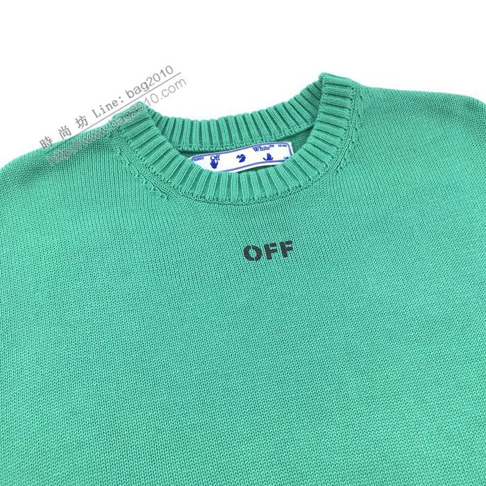 Off-White男裝 OFF2020秋冬經典箭頭毛衣 off經典小印花 男女同款  ydi3232